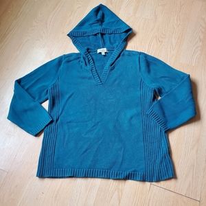 Cabela's Woman's Size XL Reg. Hooded Pullover Sweater.